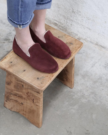 Chaussons en velours Coco - Bosabo