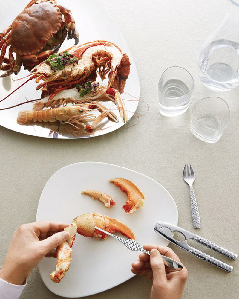Set de 4 fourchettes à huîtres Colombina - Alessi