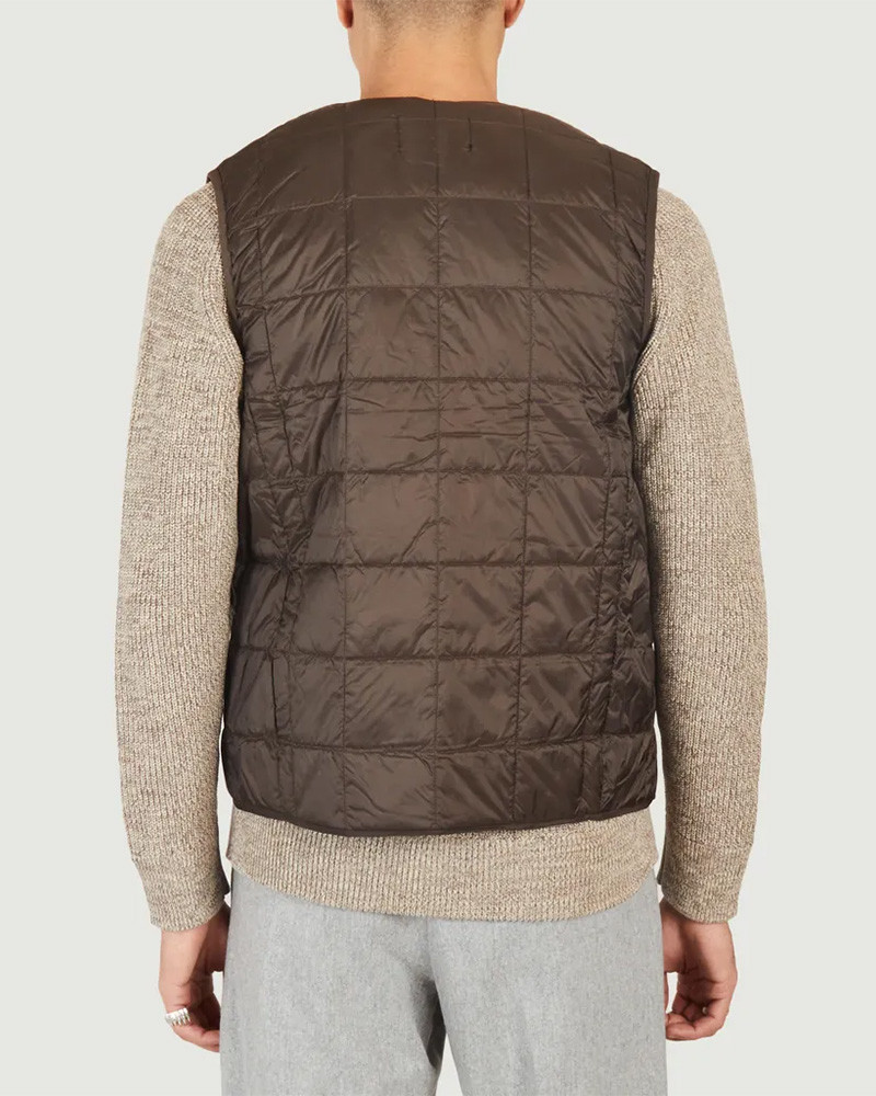 Doudoune sans manche V Neck Button - Taion