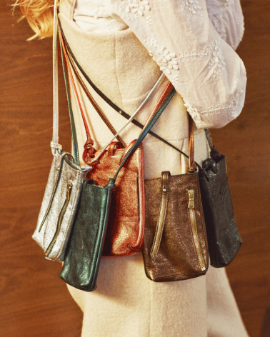Pochette pour téléphone Grigri - Craie