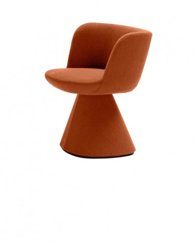 Chaise rembourrée avec accoudoirs Flair O' - B&B Italia