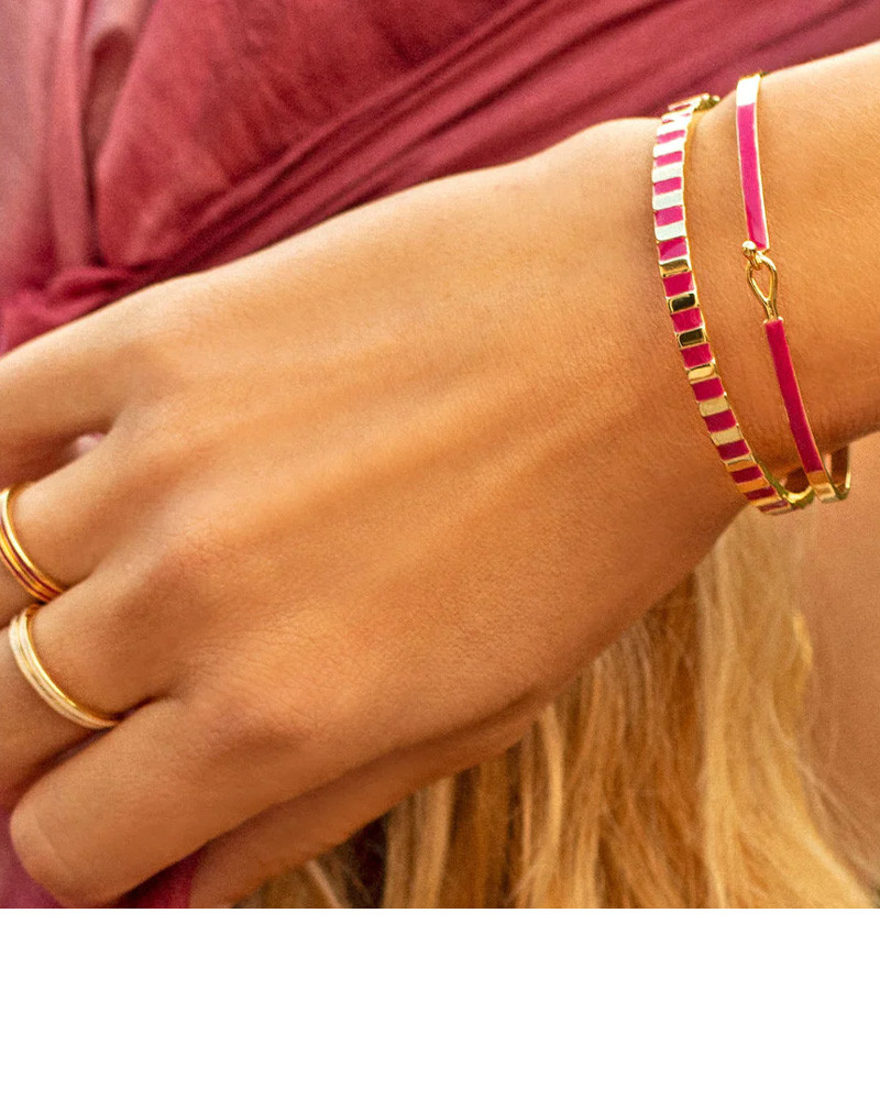 Jonc ouvert ajustable InÃ¨s - Bangle Up