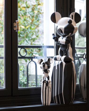 Statuette Mickey Flow Medium by Arik Levy - Leblon Delienne