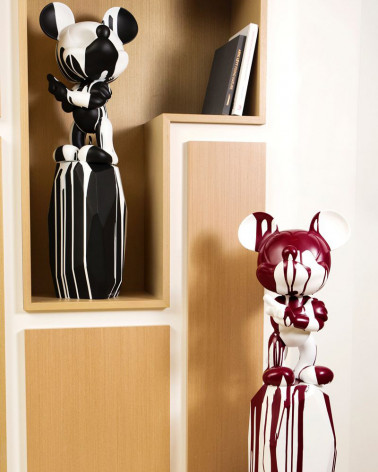 Statuette Mickey Flow Medium by Arik Levy - Leblon Delienne