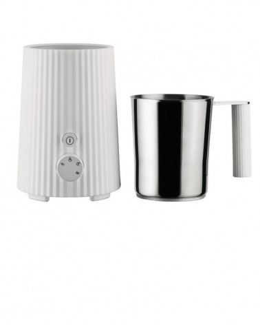 Mousseur à lait multifonction rechargeable Plissé - Alessi