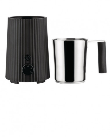 Mousseur à  lait multifonction rechargeable Plissé - Alessi