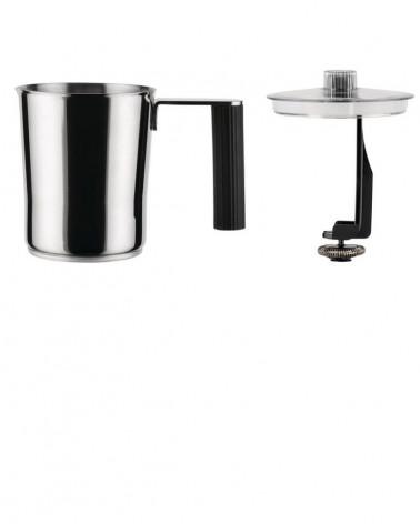 Mousseur à  lait multifonction rechargeable Plissé - Alessi