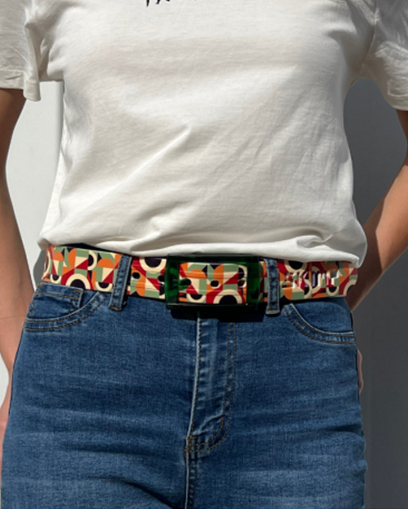 Ceinture unisexe en plastique L'Imprimée - Skimp