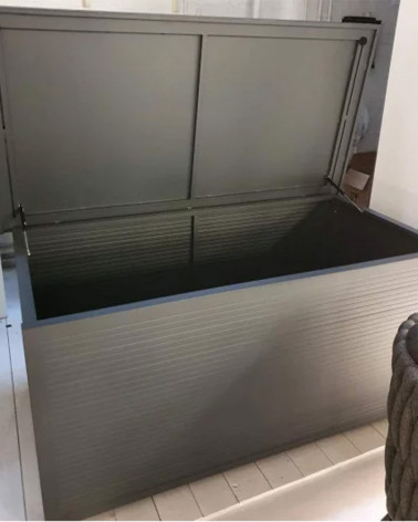 Coffre à coussin de jardin en aluminium Roma - Gescova