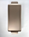Plateau rectangulaire 713 en aluminium anodisé - Kaymet