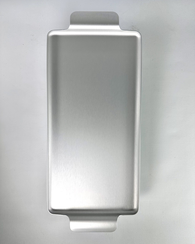 Plateau rectangulaire 713 en aluminium anodisé - Kaymet