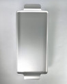 Plateau rectangulaire 713 en aluminium anodisé - Kaymet