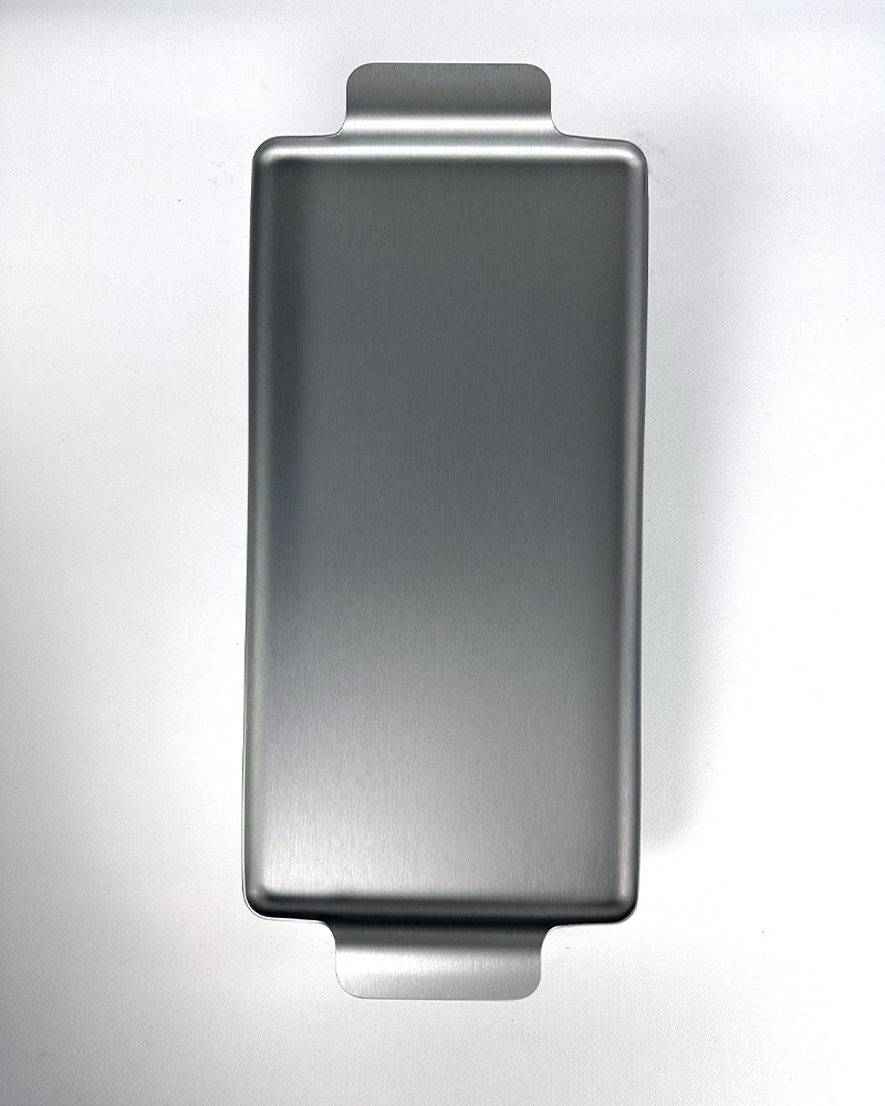 Plateau rectangulaire 713 en aluminium anodisé - Kaymet