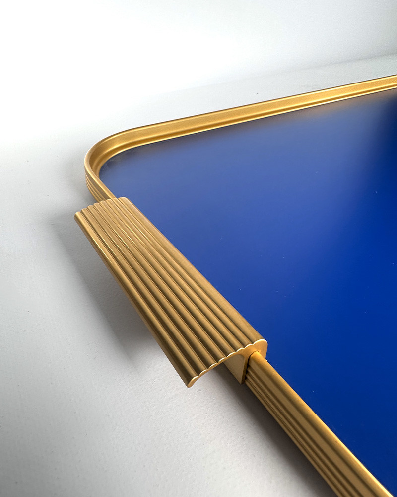 Plateau nervuré S18 en aluminium anodisé - Kaymet