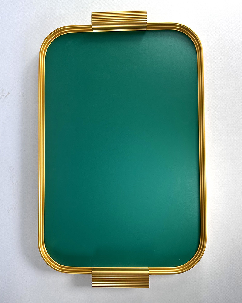 Plateau nervuré S18 en aluminium anodisé - Kaymet