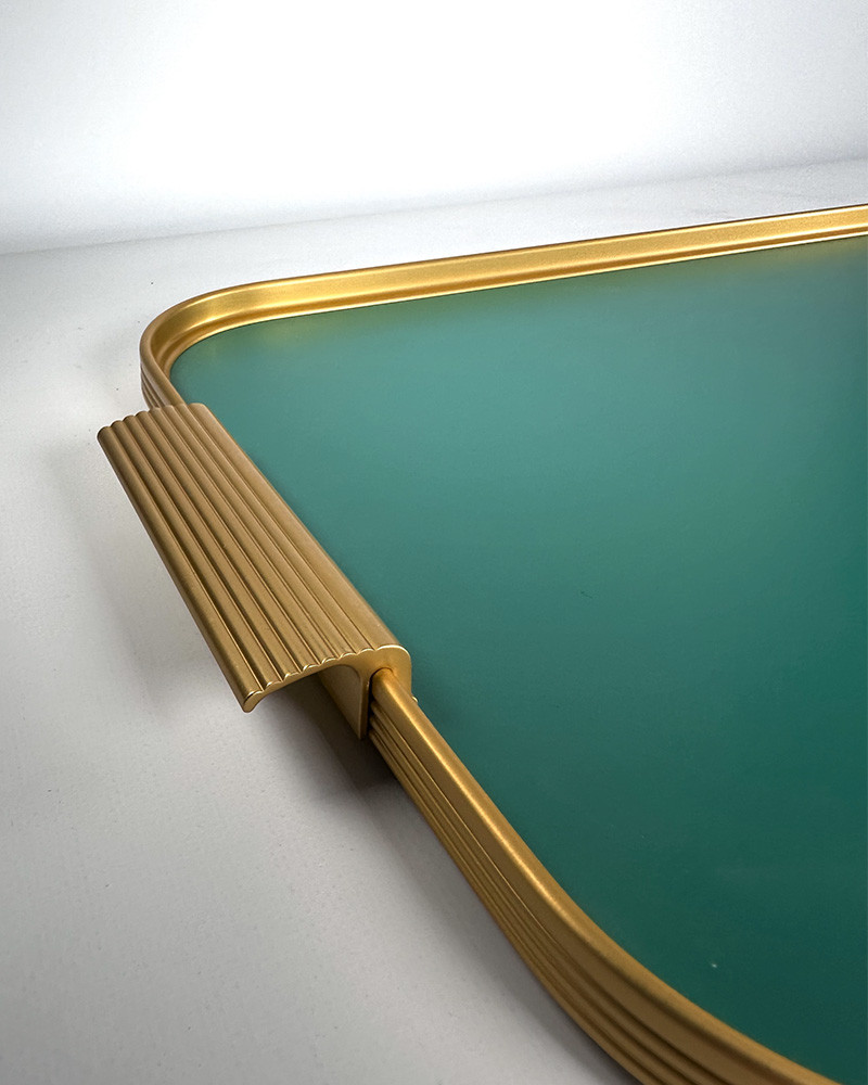 Plateau nervuré S18 en aluminium anodisé - Kaymet