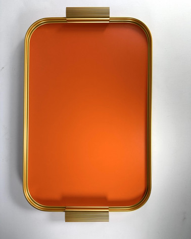 Plateau nervuré S18 en aluminium anodisé - Kaymet
