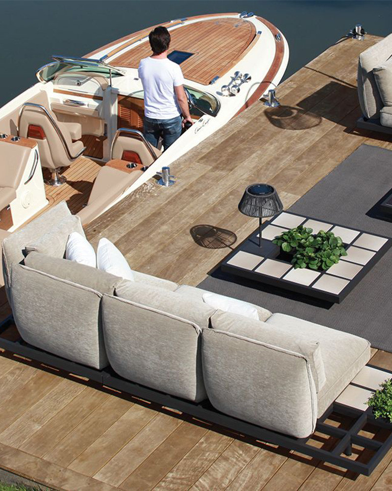Canapé outdoor Mozaix Aluminium - Royal Botania