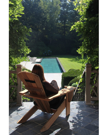 Chaise NEW-ENGLAND en Teck - ROYAL BOTANIA