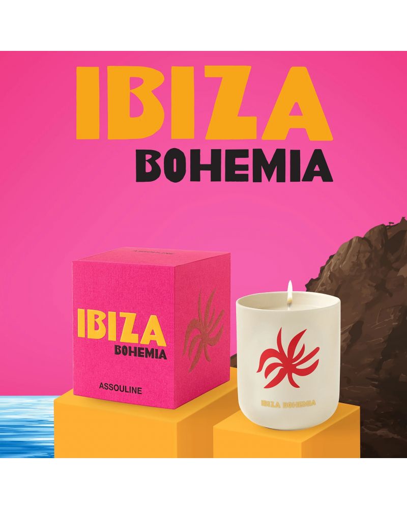 Bougies Mykonos, Tulum, Marrakech, Ibiza, Gstaad et Moon - Assouline