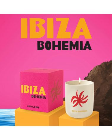 Bougies Mykonos, Tulum, Marrakech, Ibiza, Gstaad et Moon - Assouline