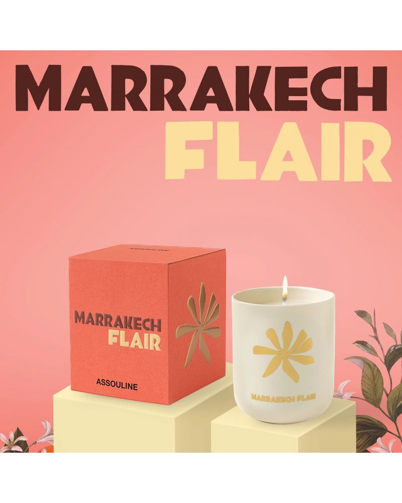 Bougies Mykonos, Tulum, Marrakech, Ibiza, Gstaad et Moon - Assouline