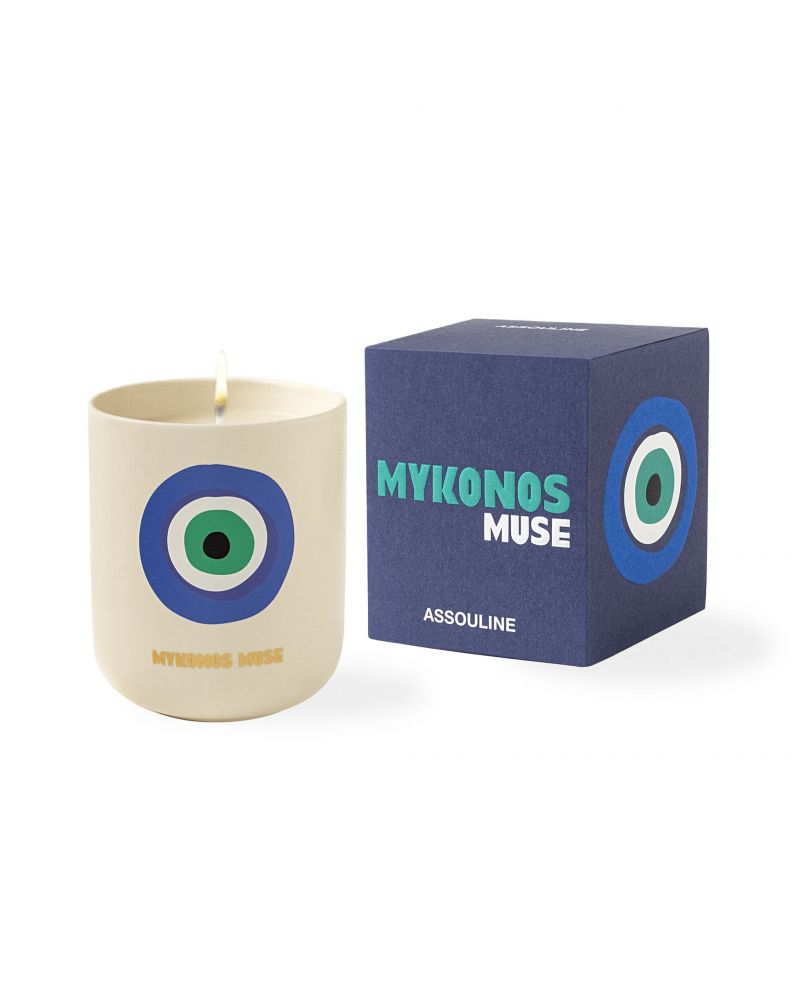Bougies Mykonos, Tulum, Marrakech, Ibiza, Gstaad et Moon - Assouline