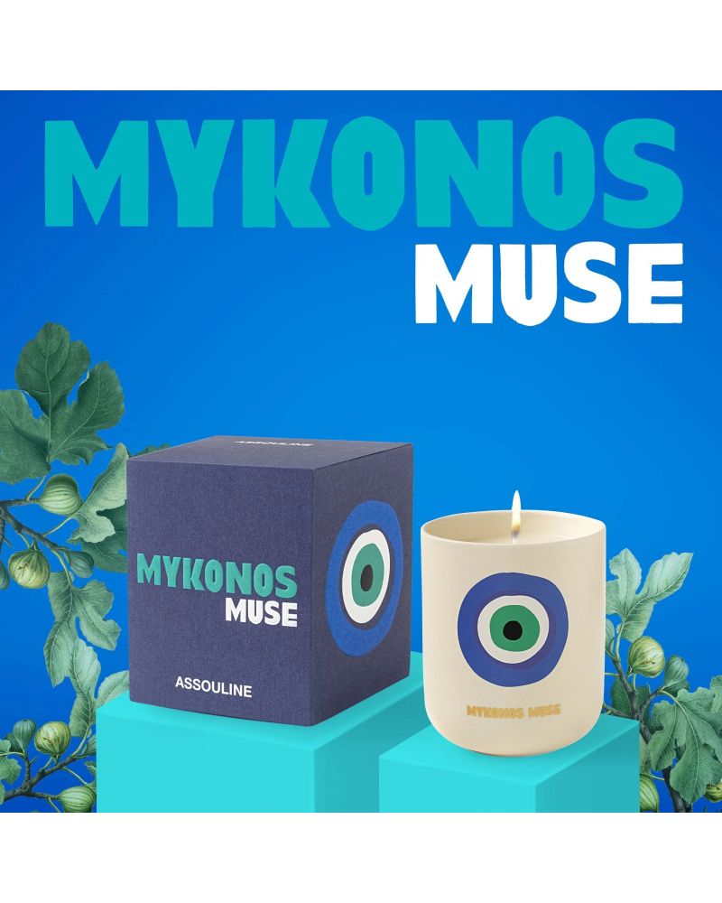 Bougies Mykonos, Tulum, Marrakech, Ibiza, Gstaad et Moon - Assouline