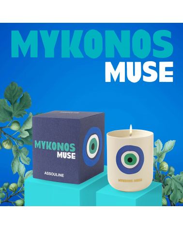 Bougies Mykonos, Tulum, Marrakech, Ibiza, Gstaad et Moon - Assouline