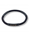 Bracelet épais noir Kito Hop - Manine