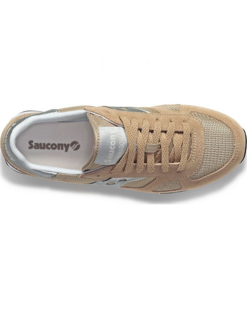 Sneakers Femme Shadow Original White/Gold - Saucony