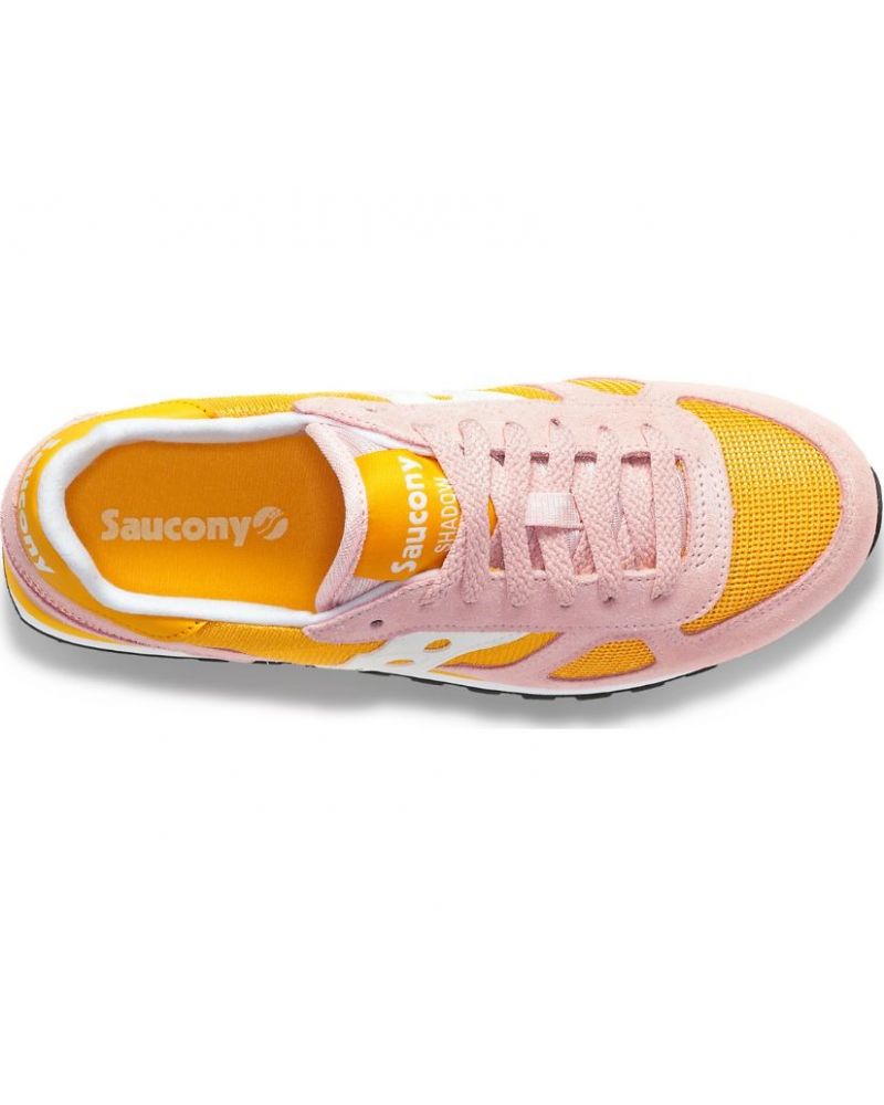 Sneakers Femme Shadow Original White/Gold - Saucony