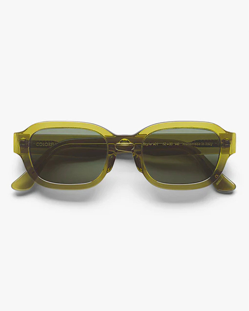 Lunettes de soleil 01 - Vert algue - Vert - COLORFUL STANDARD