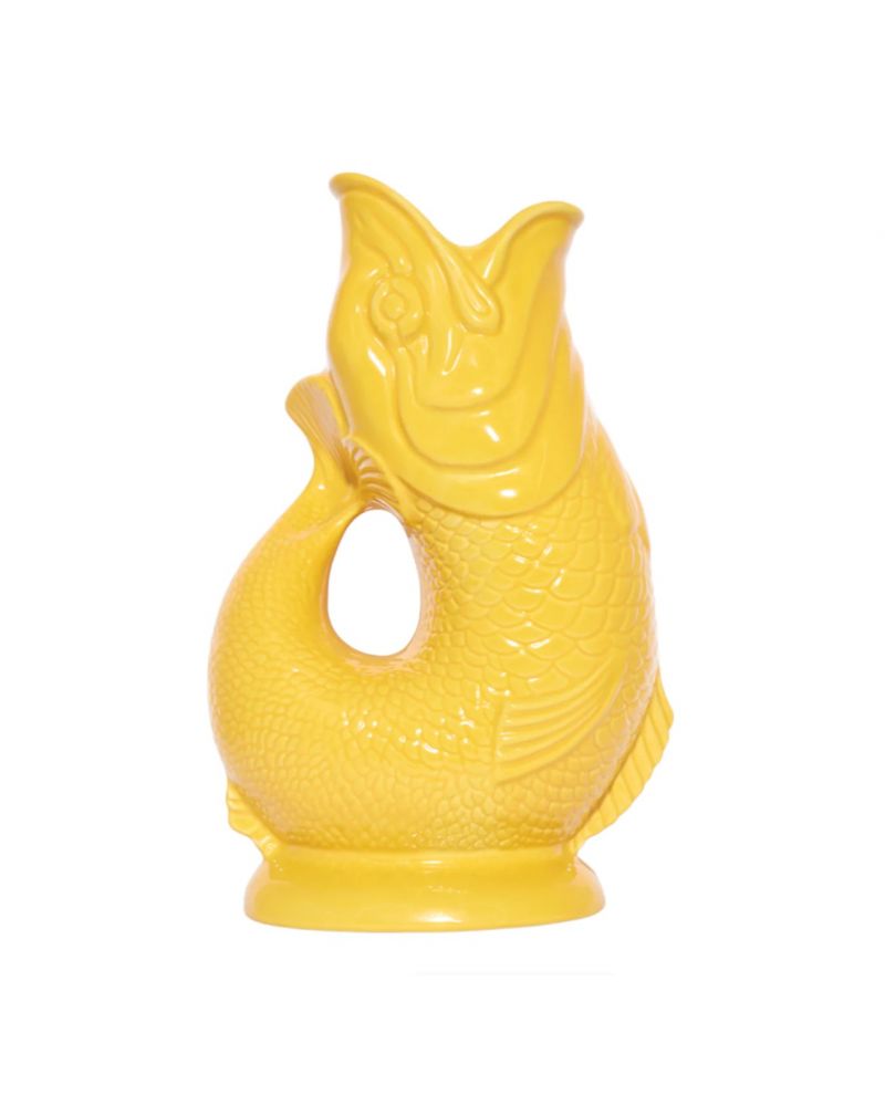 Carafe vase poisson en céramique Guggle - Gluckigluck