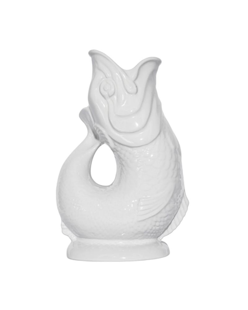 Carafe vase poisson en céramique Guggle - Gluckigluck