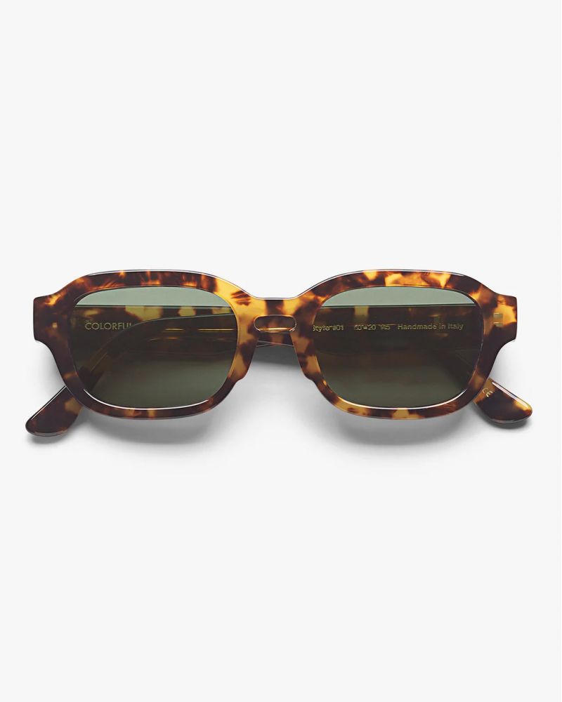 Lunettes de soleil 01 - Vert algue - Vert - COLORFUL STANDARD