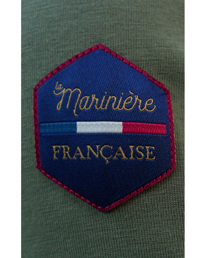 Tee-shirt manches courtes col rond Benjamin - La Marinière Française