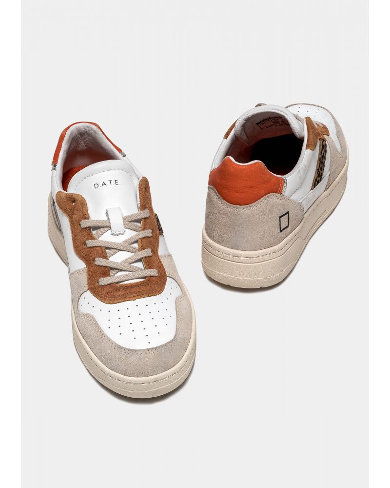 Sneakers femme Court 2.0 Colored White-Artic - D.A.T.E.