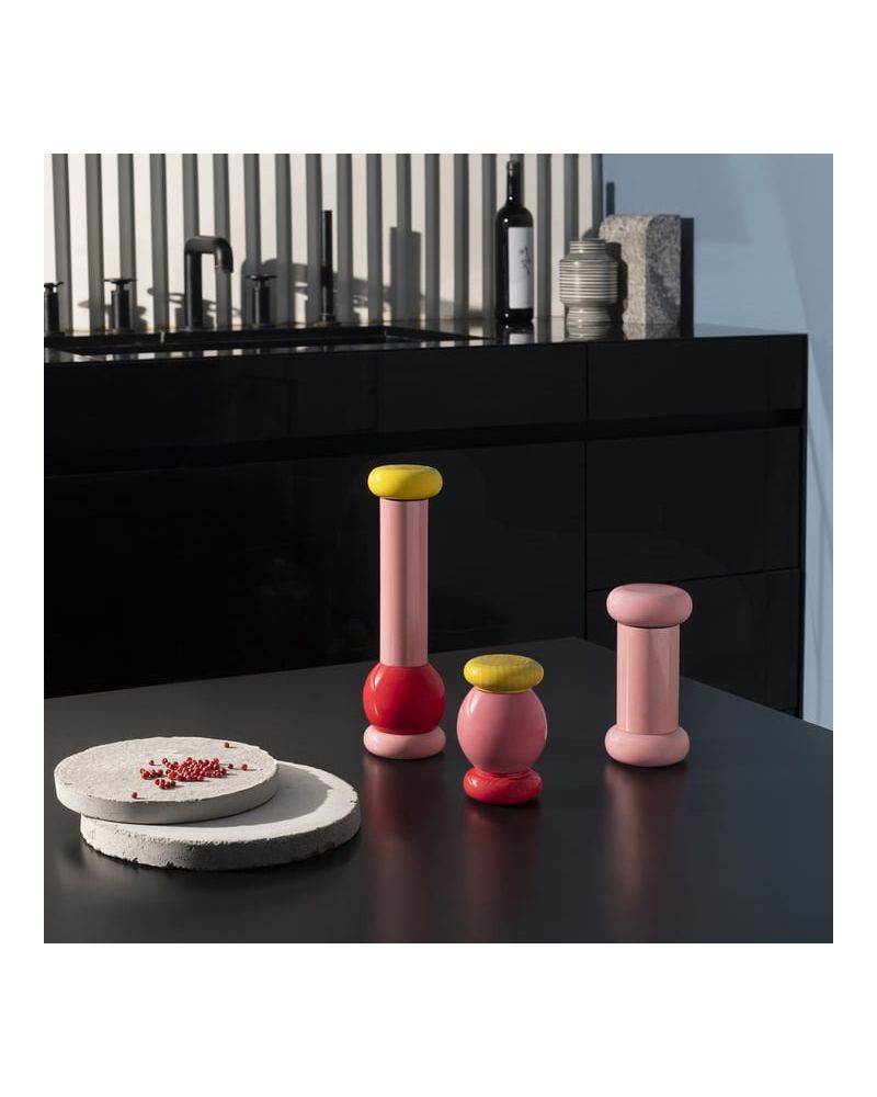 Moulin à sel et poivre Twergi ES18 - 100 Alessi Values Collection