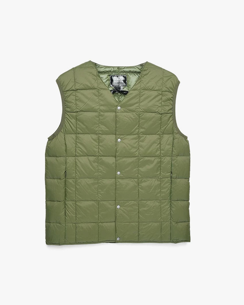 Doudoune sans manche V Neck Button - Taion
