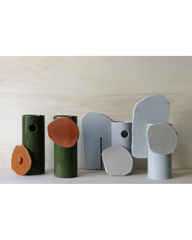 Vases en céramique Découpage Ronan & Erwan Bouroullec - Vitra