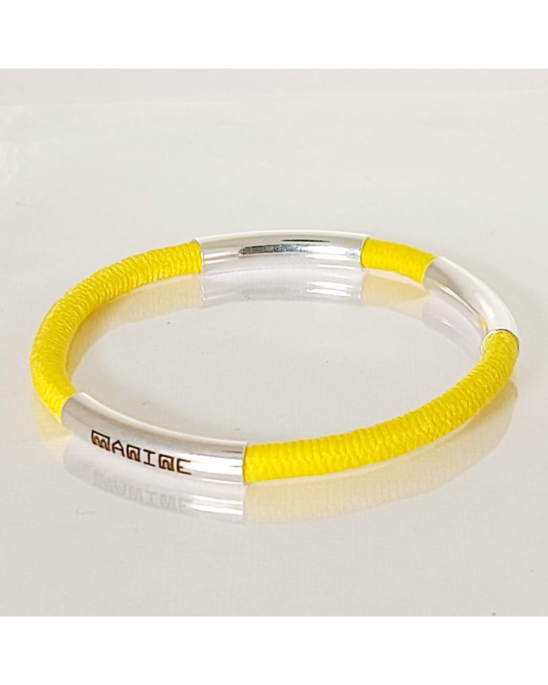 Bracelet épais doré Hop - Manine