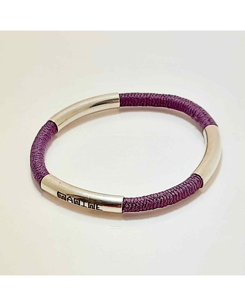 Bracelet épais doré Hop - Manine