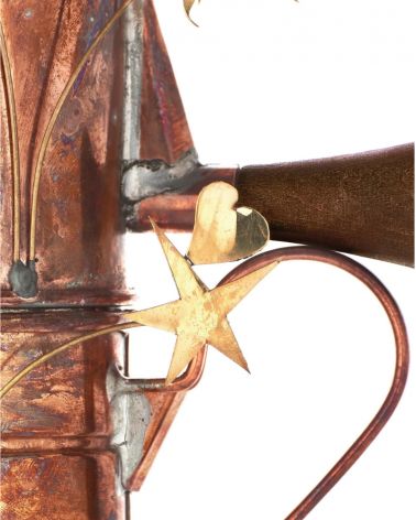 Caffettiera con cuore e stelles Riccardo Dalisi - 100 Alessi Values Collection
