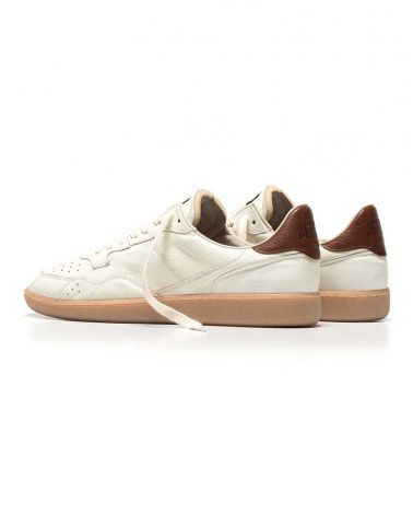 Sneakers hommes Mega T White-Brown - Hidnander
