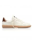 Sneakers hommes Mega T White-Brown - Hidnander