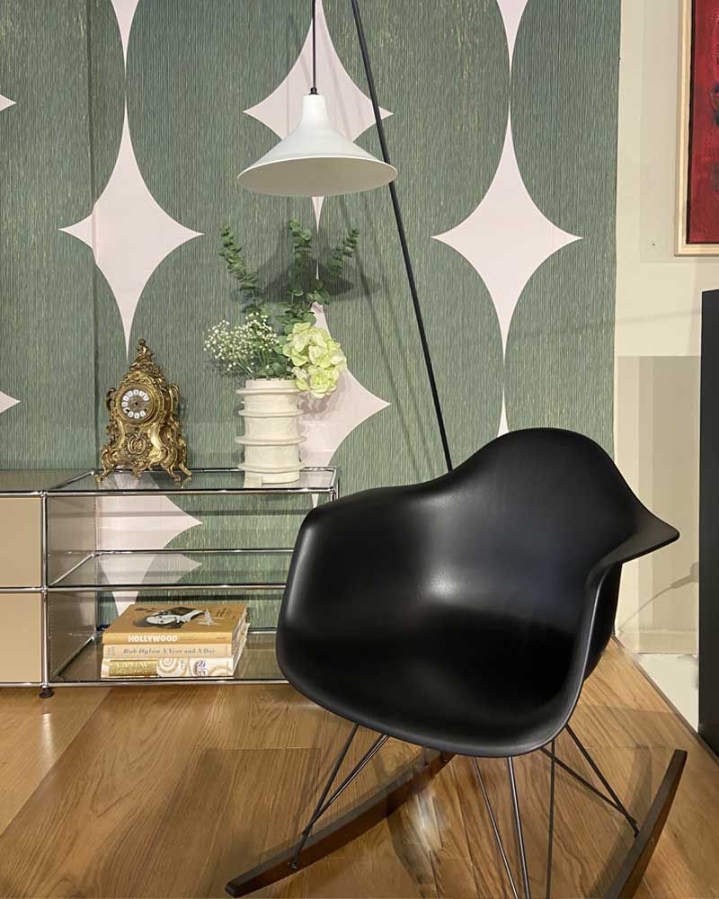 Rocking-chair Eames Plastic Armchair RAR - Vitra