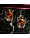 Lot de deux verres à whisky Shade avec une tête de mort - Nude Glass
