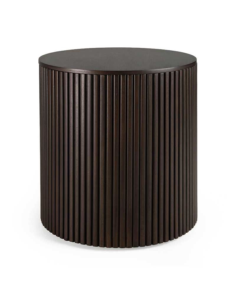 Table d'appoint Roller Max en acajou - Ethnicraft