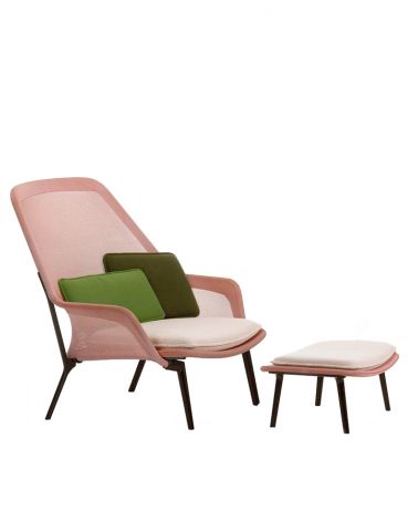 Fauteuil Slow Chair & Ottoman - Vitra
